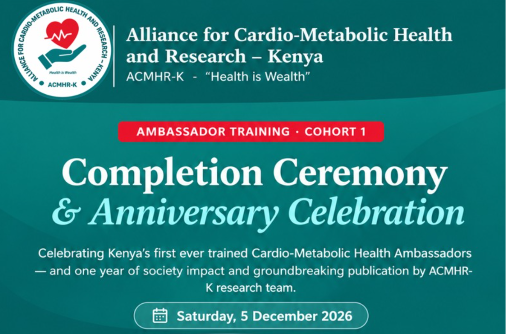2026 ACMHR-K AMBASSADOR TRAINING PROGRAM: COHORT 1 - PRELIMINARY REPORT